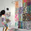 Boho Chic Shower Curtain, Bath Mat, Bath Towels for Bathroom