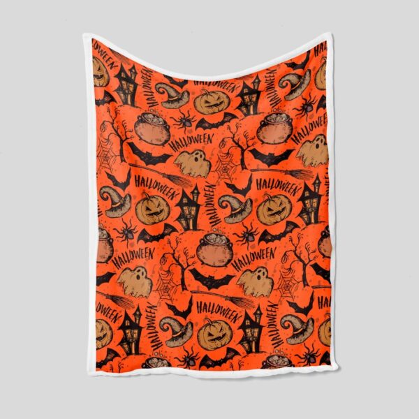 Halloween Picnic Blanket For Boys And Girls - Perfect for Bedroom Decor