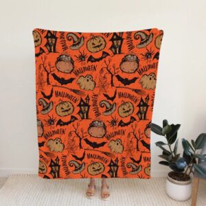 Halloween Picnic Blanket For Boys And Girls - Perfect for Bedroom Decor