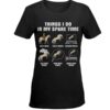 Horses Shirt - Things I Do In My Spare Time White Horses