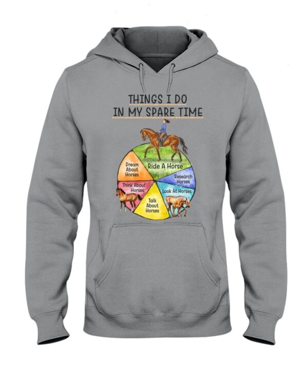 Horses Shirt - Things I Do In Spare Time