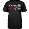Hot Rod T Shirts Hoodie Sweatshirt with Quote Evolution for Hot Rod Lovers