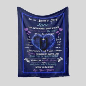 Love Blanket - Personalized Name Quilt Bedding Set - Sofa Blanket, Perfect for Bedroom Decor, Great Gifts for Family