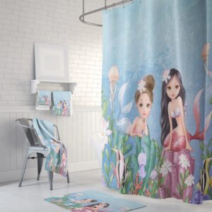 Mermaid Shower Curtain Home Decor