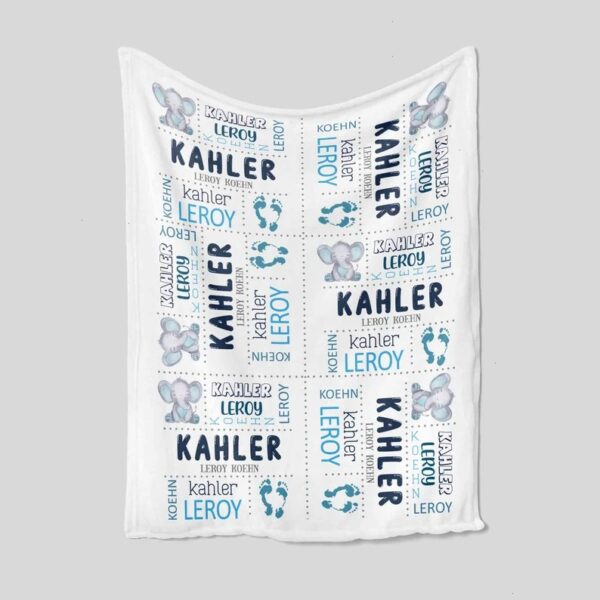 Monogrammed Quilt Blanket Bedding Set - Bedroom Decor for Baby