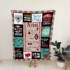 Nurse life means strong Blanket - Personalized Name Quilt Blanket Bedding Set - Great Gifts for Family