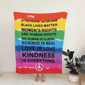 Personalized Black Lives Matter Blanket - Home Decoration