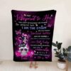 Personalized Butterfly Breast Cancer Quilt Blanket - Great Gifts for Family