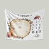Personalized Fox and Woodland Baby Milestone Quilt Blanket - Home Decoration