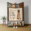 Personalized German Shepherd Blanket Quilt Bedding Set - Sofa Blanket
