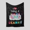 Personalized Grandparents Snowman Quilt Blanket - Great Gifts for Family