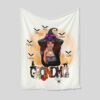 Personalized Halloween Nana Blanket Quilt Bedding Set - Perfect for Bedroom Decor