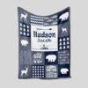 Personalized Hunting Camo Moose Quilt Bedding Set - Unique Family Gift