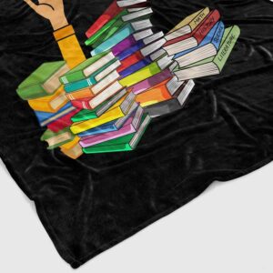Personalized Librarian Book Lover Quilt Blanket - Suitable for Picnic