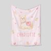 Personalized Llama Quilt Blanket - Great Christmas Gift