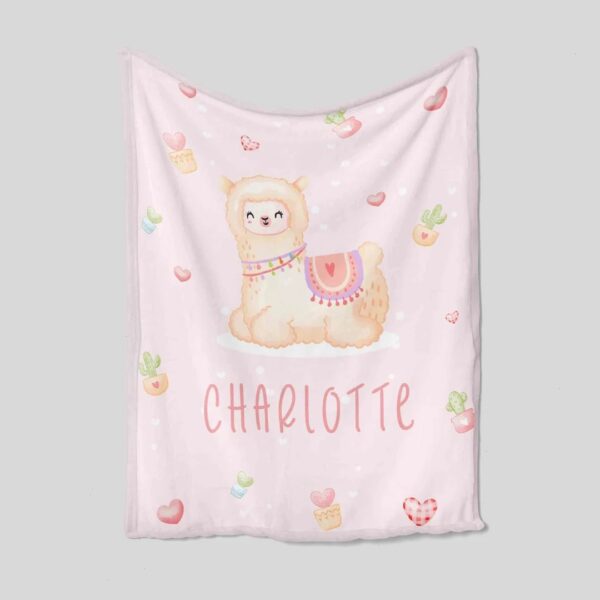 Personalized Llama Quilt Blanket - Great Christmas Gift