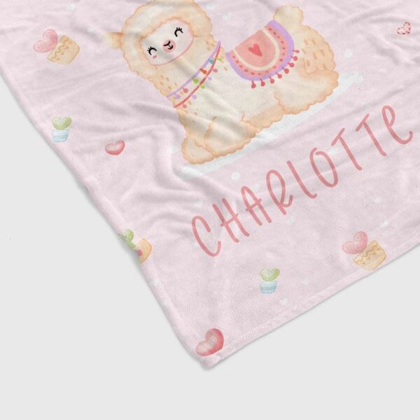 Personalized Llama Quilt Blanket - Great Christmas Gift