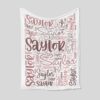 Personalized Monogrammed Quilt Blanket - Perfect Gift for Baby