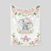 Personalized Name Quilt Bedding Set Blanket - Unique Family Gift