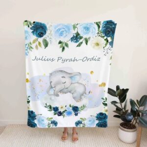 Personalized Name Quilt Blanket - Great for Home Decoration