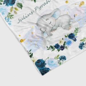 Personalized Name Quilt Blanket - Great for Home Decoration