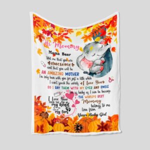 Woodland Baby Blanket For Family Throw - Perfect for Bedroom Decor
